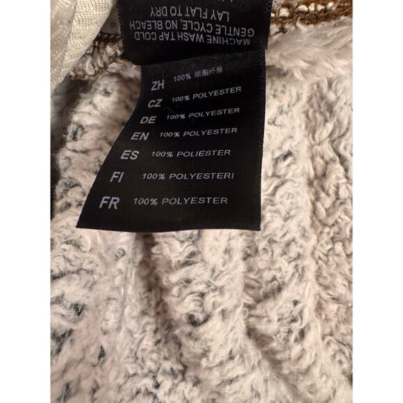 Kuhl Women's Flight Jacket Fleece Stone Size XS Italian Fleece Zip Away Hood - Picture 12 of 12